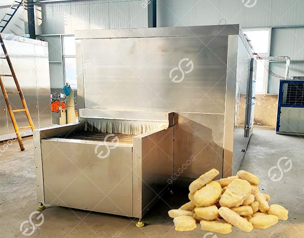 How Does IQF Freezer Work for Chicken Nugget