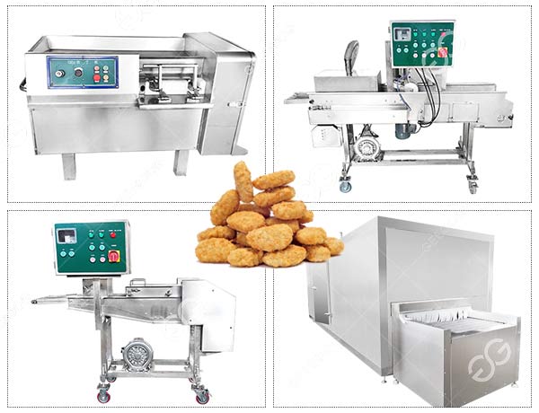 Machine for Frozen Chicken Nuggets