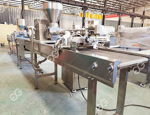 Frozen Spring Roll Machine was Shipped to Australia