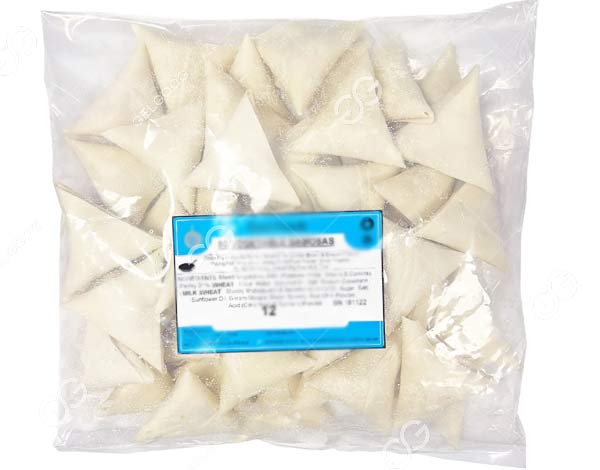 How Do You Pack the Frozen Samosa and Spring Rolls?