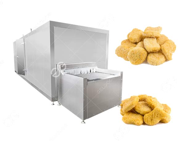 Chicken Nugget Freezing Machine