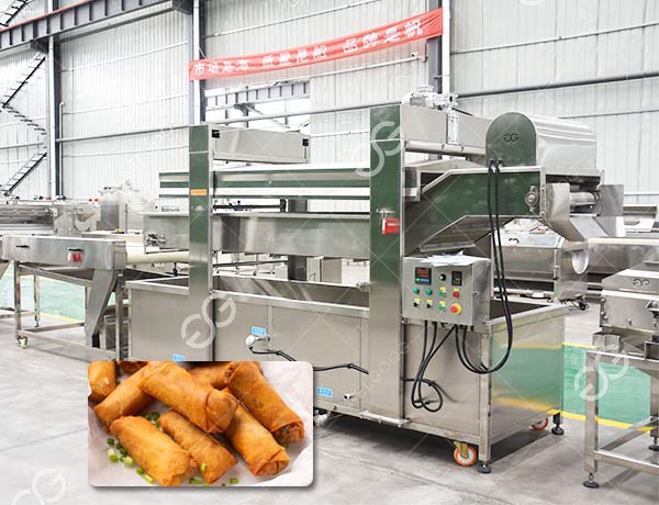 Spring Roll Frying Machine