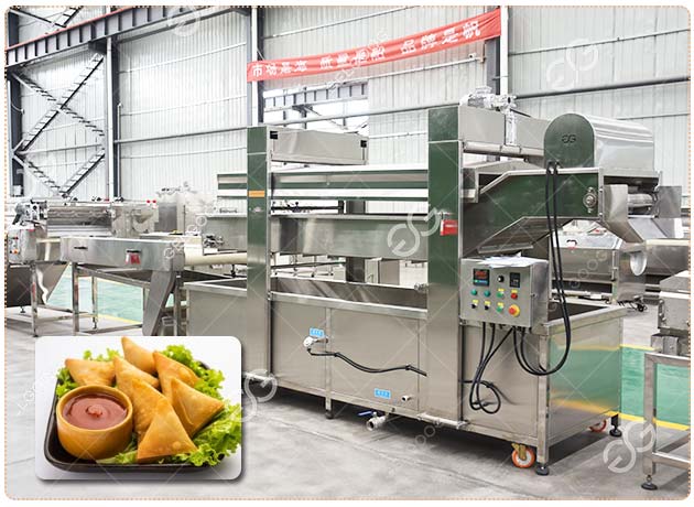 Automatic Samosa Frying Machine