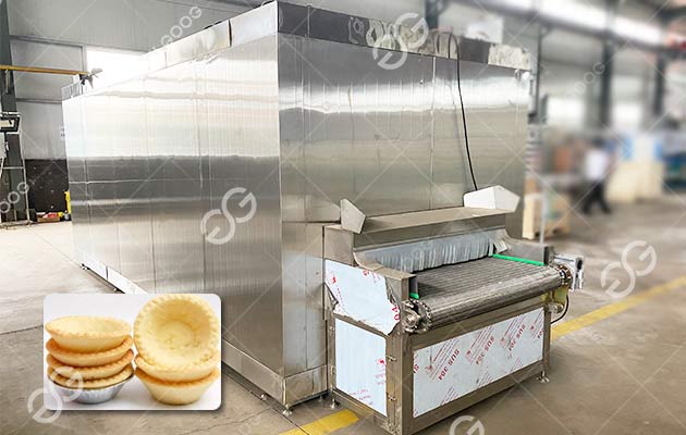 Tart Shell Freezing Machine