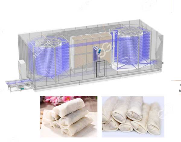 Freezer Machine Sold to America