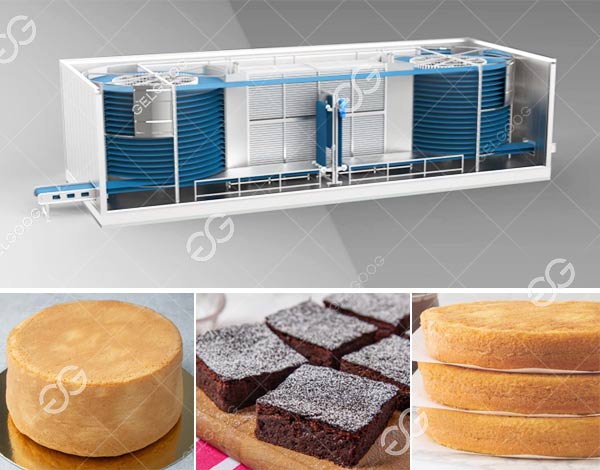 Automatic Freezing Machine for Cakes