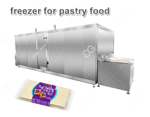 IQF Tunnel Freezer Manufacturer for Pastry Dough