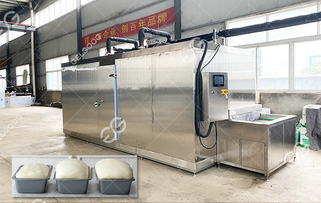 Freezer Machine for Bread Dough