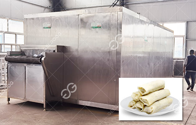 Freezing Machine for Lumpia