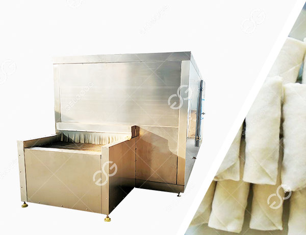 Egg Roll Freezing Machine