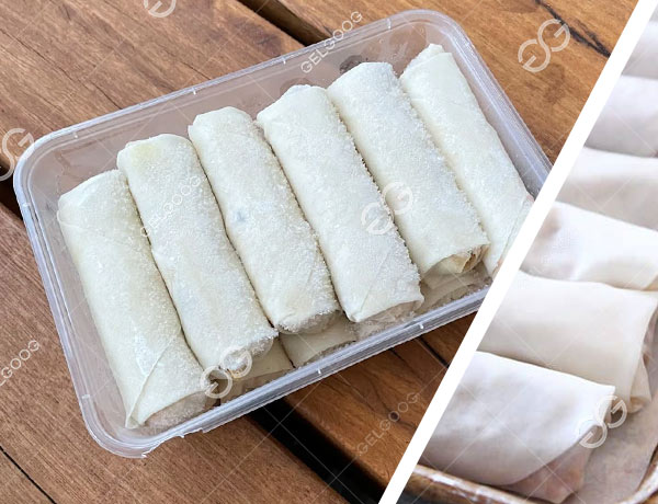 Egg Roll Freezer