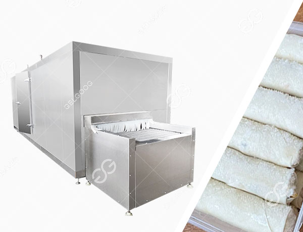 Egg Roll Freezer Machine